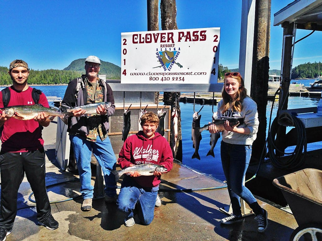 Fishing in Ketchikan Alaska August, 1st 2014