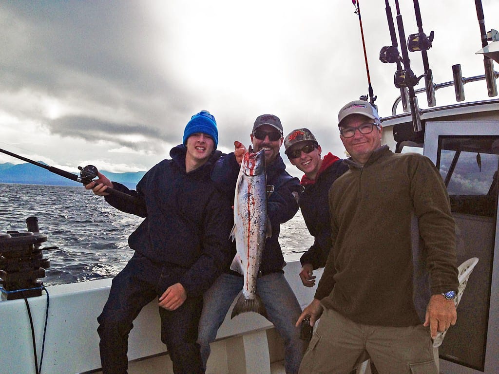 Fishing in Ketchikan Alaska August, 8th 2014 with Oasis Alaska Charter Fishing