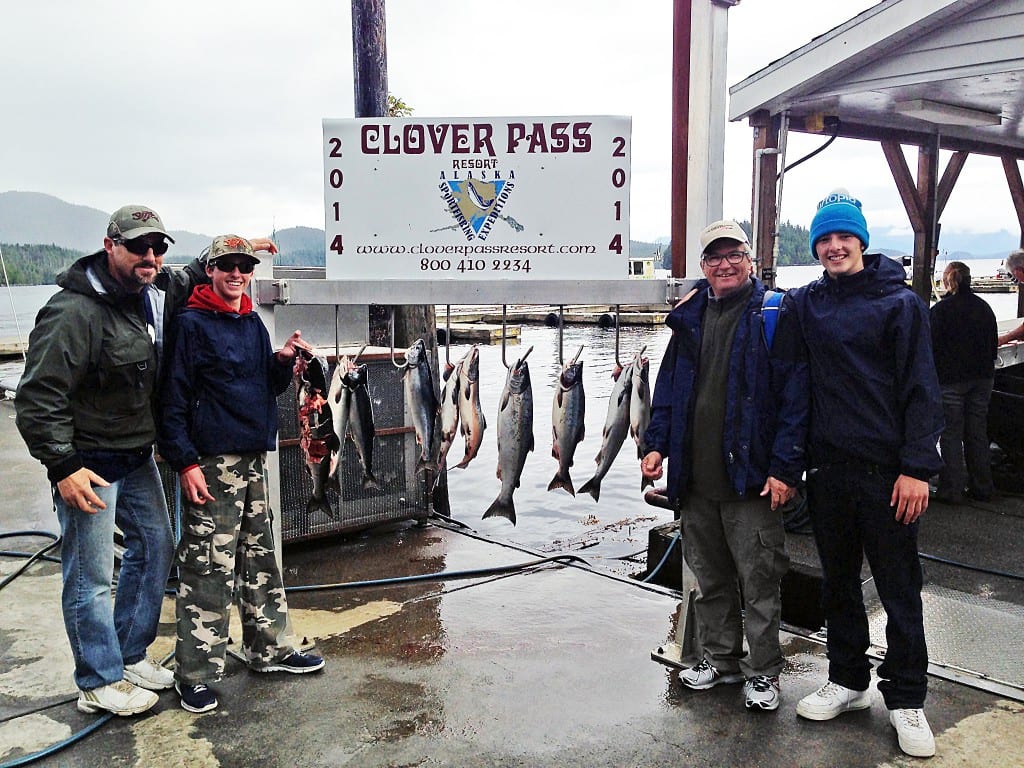 Fishing in Ketchikan Alaska August, 8th 2014 with Oasis Alaska Charter Fishing