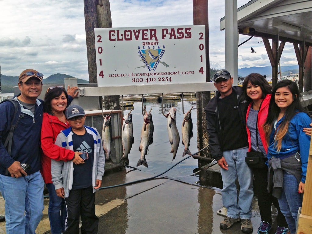 Fishing in Ketchikan Alaska August, 5th 2014