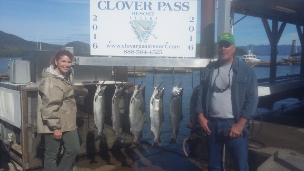 Oasis Alaska Charters Salmon Fishing