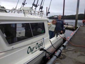 Our boat Oasis Alaska Charters