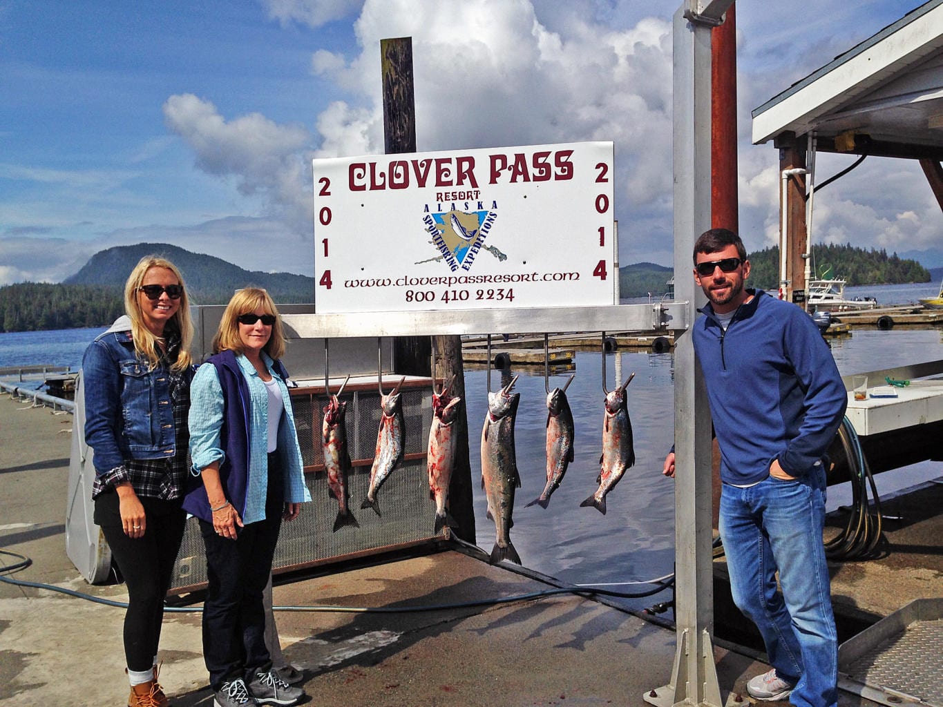 Fishing in Ketchikan Alaska July, 30th 2014