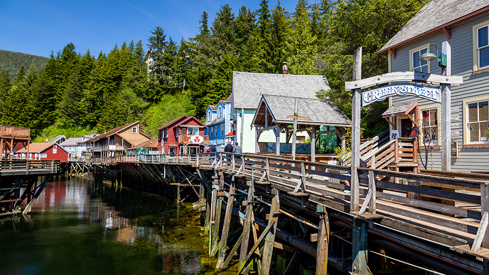 The Creek Street, Ketchikan Alaska