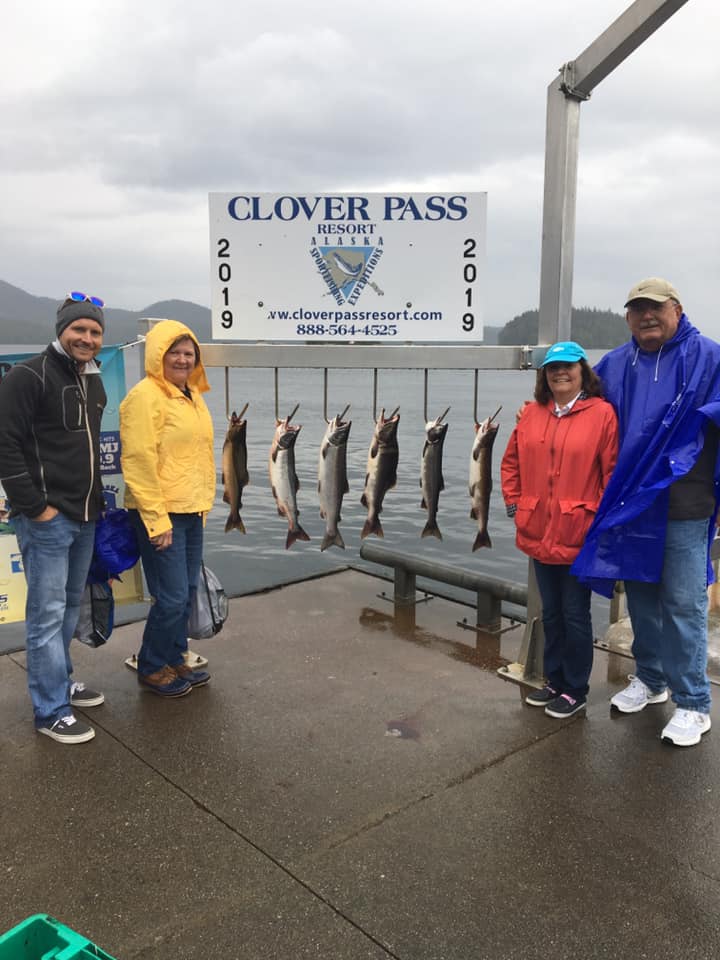 This group from Florida found some Pink Salmon and a Silver w/ Captain Desmond o…