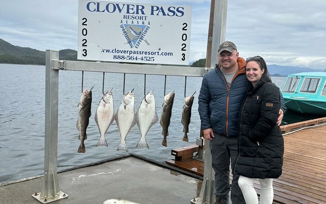 2 awesome 4 hour trips out with Captain Hunter! Limits of Halibut and some cod i…