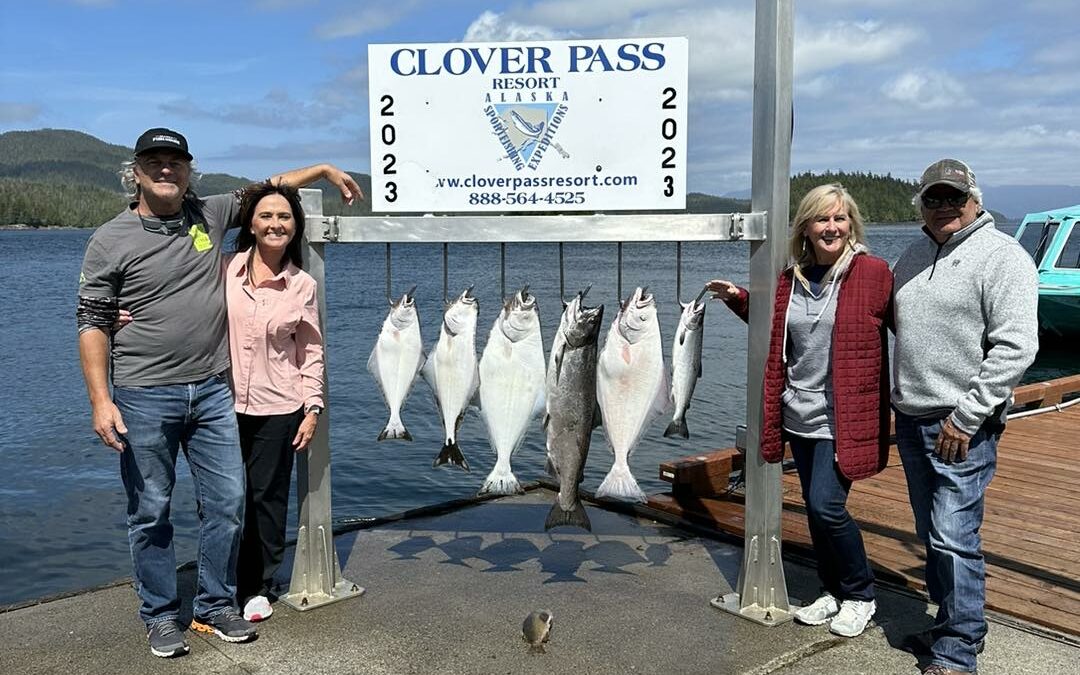 Great 6 hours out with Captain Hunter this morning!  Limits of Halibut and even …