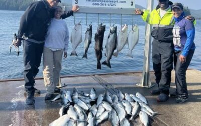 All day out with Captain Drew loaded this group of repeat customers up on fish! …