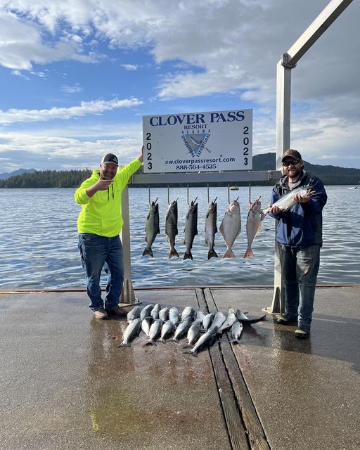 Captain Drew took these 2 guys out for an afternoon trip and put them on the fis…