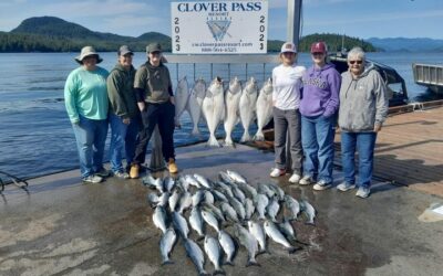 This 6 pack of return customers out with Captain Murray loaded up on Halibut and…