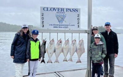 This family went out for 4 hours with Captain Drew for halibut    After they lim…