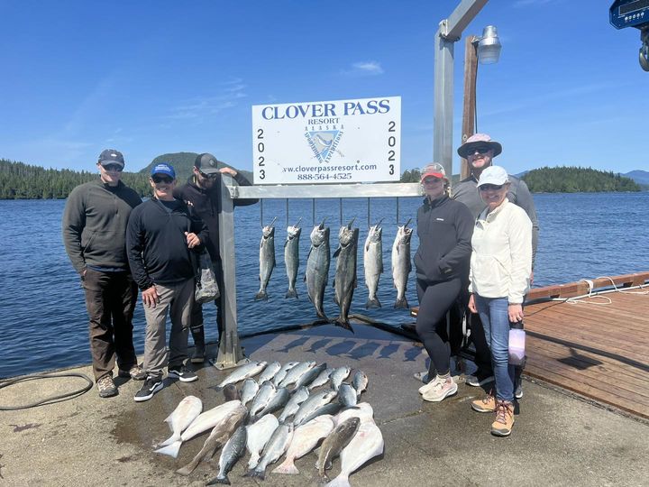 This group from California loaded up on a 6 hour combo trip with Captains 
 Hunt…