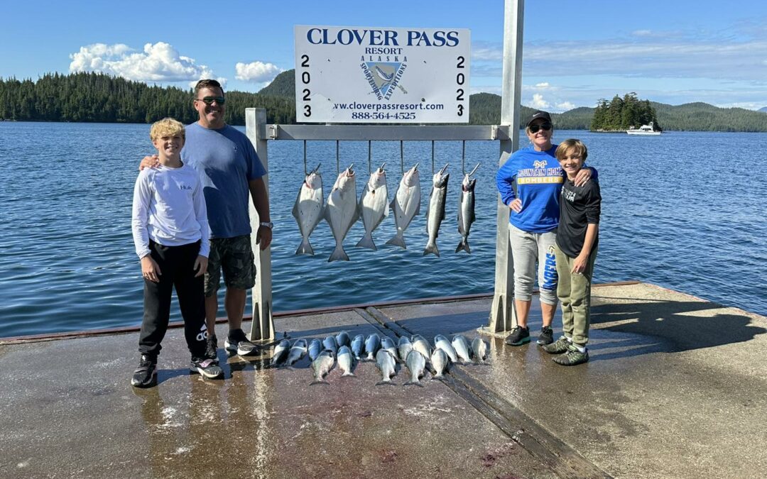 2 four hour trips out with Captain Hunter loaded these groups up with salmon!!