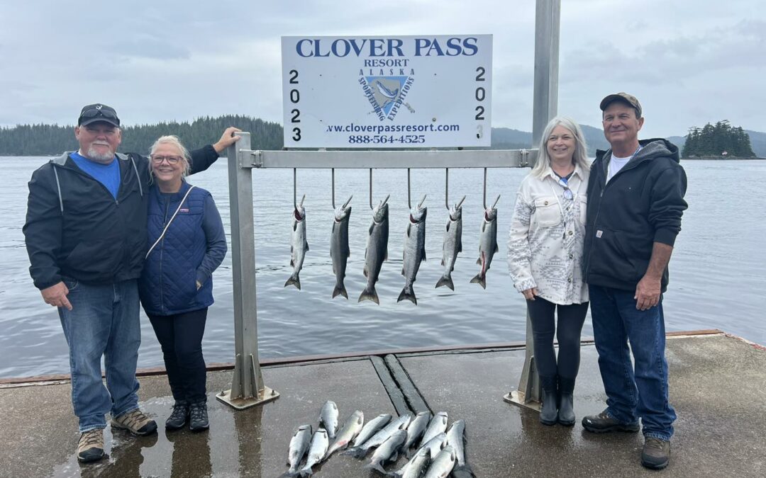 A couple 1/2 day trips out with Captains Hunter and Drew loaded these groups up …