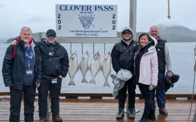 This group from Las Vegas slayed some nice halibut out with Captain Schuyler thi…