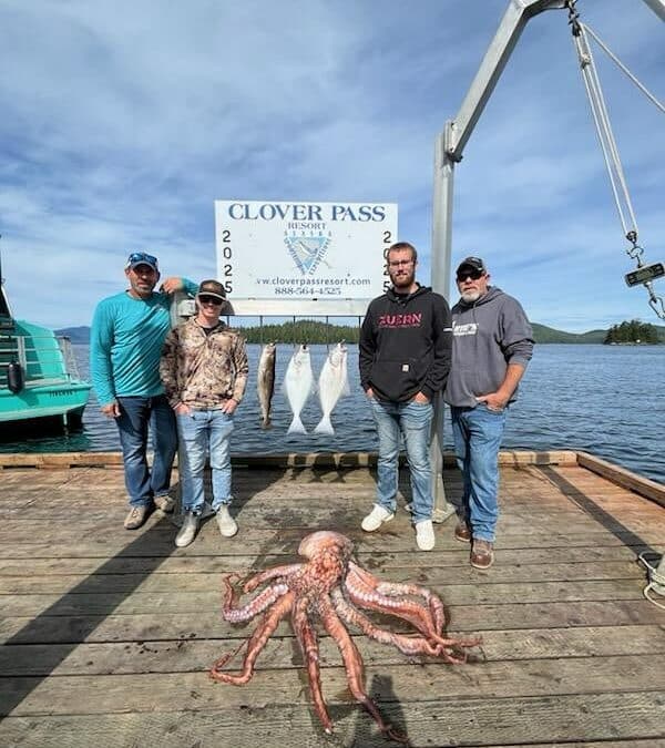 Mixed bag for this group out with Captain Danny this morning!  Including a bonus…